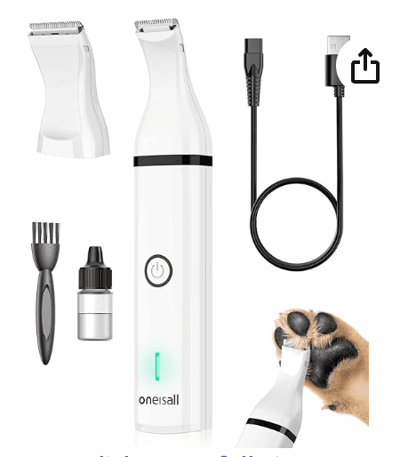 oneisall Cordless Pet Grooming Clippers