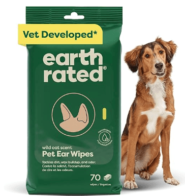 Earth Rated Pet Ear Wipes
