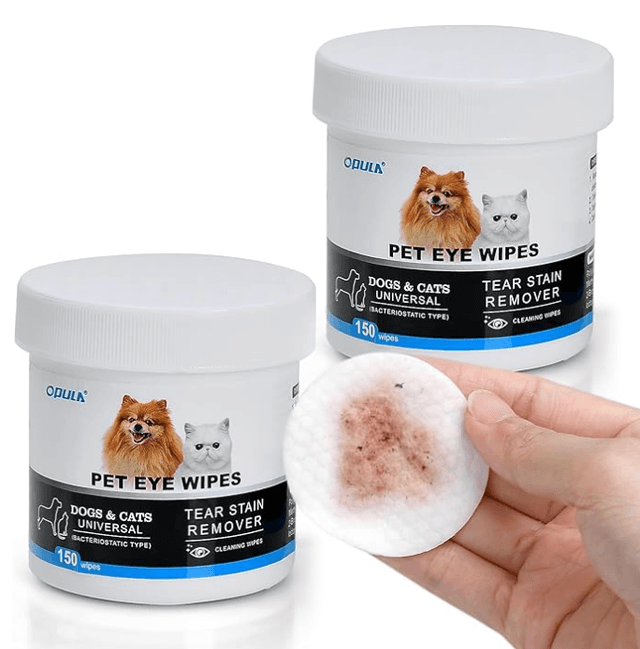 OPULA Dog Eye Wipes Tear Stain Remover