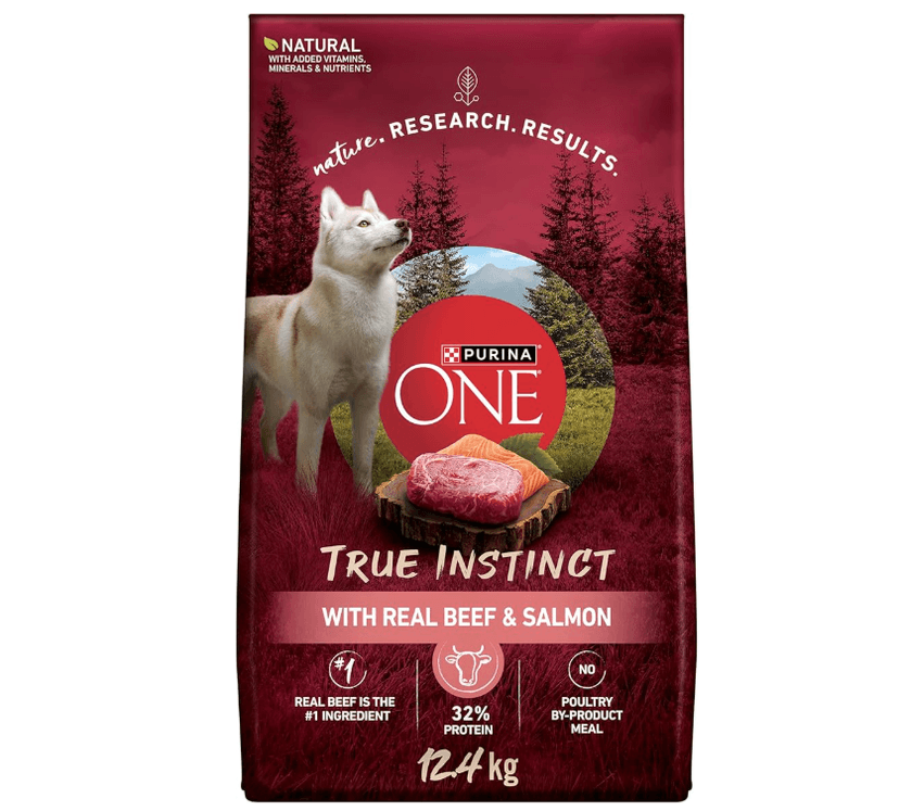 Purina ONE True Instinct High Protein Dry Dog Food Beef & Salmon