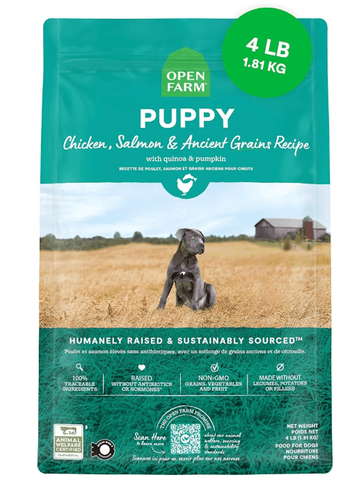 Open Farm Ancient Grains Dry Dog Food for Puppies