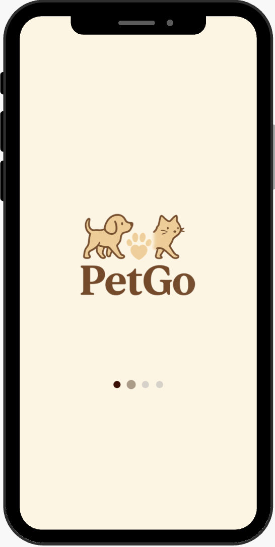 PetGo App Screen 1
