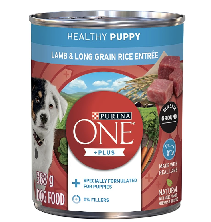 Purina ONE +Plus Classic Ground Wet Puppy Food