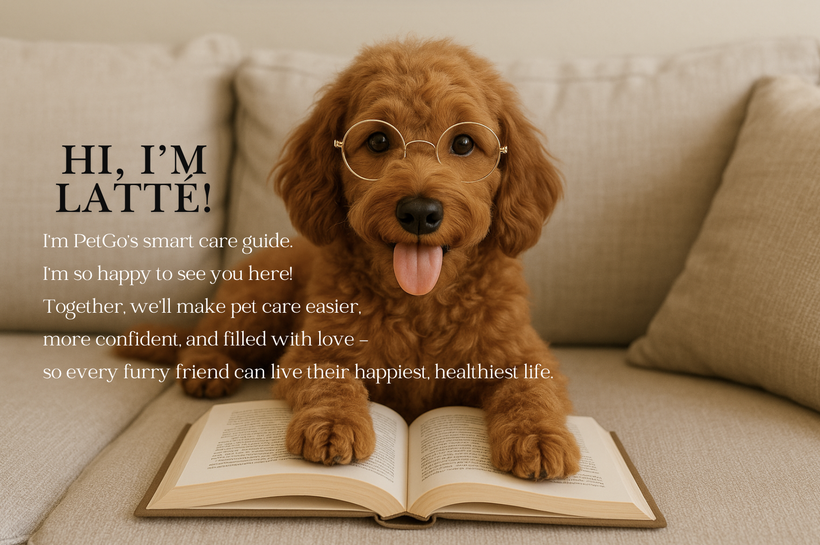 Smartie the puppy care guide hero card